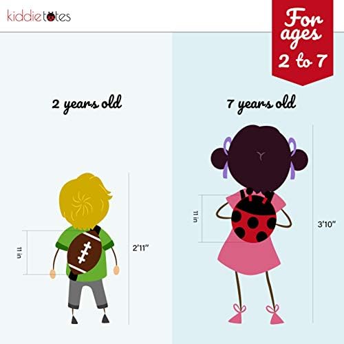 KidDietotes Ladybug Mackpack