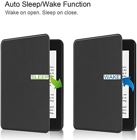 Caso para 6 Kindle Paperwhite - Capa de couro PU PU Premium com Sono/Wake Automático para Kindle Paperwhite e -Reader,