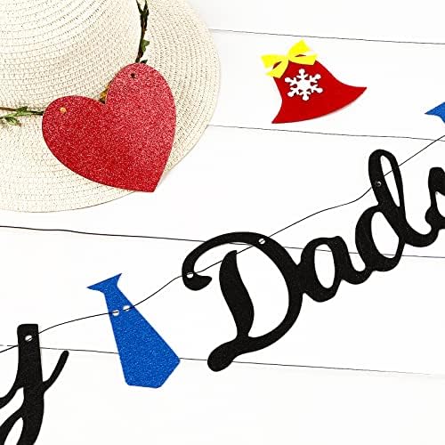 Cobee Feliz Dia dos Pais Banner, Banner de Decoração do Dia dos Pais Decoração do Padre Banner Decoração Decoração Day