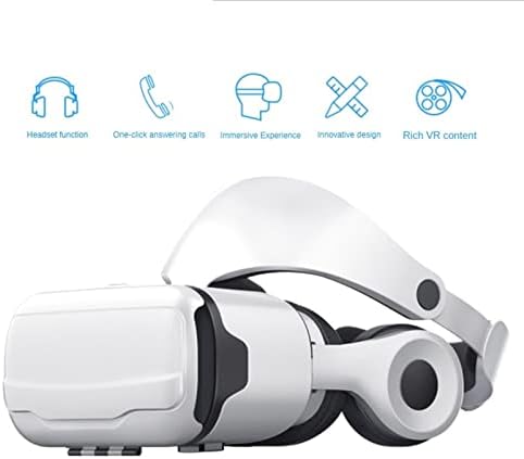 Fone de ouvido nuopaiplus vr, jogo de smartphone 3D Helmet Smartphone Game Real Goggles VR Glasses Realidade virtual para