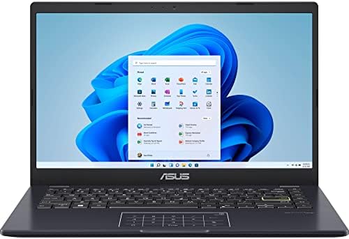 Laptop HD ASUS 2022 14 '', processador Intel Celeron N4020, 4 GB de RAM, 64 GB de memória flash emmc, gráficos 500,