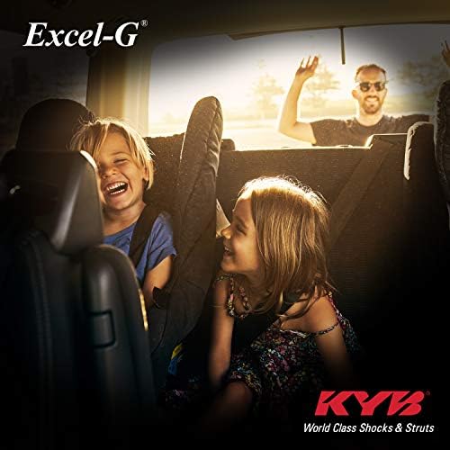 KYB 341457 Strut de gás Excel-G, preto, prata