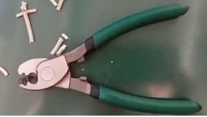 Alicates de nariz de agulha Spring Pelas de corte de cabos pesados ​​cortadores de arame conjuntos de fios