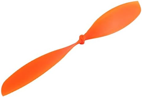 X-Dree 2-Vane Orange Plástico RC REPLANA DE ARIGNELO RECLATE 1150 ANAÇÃO DE EIXO ANACOMENTO (2 VANE ORANGE ORANGE RC Airplane