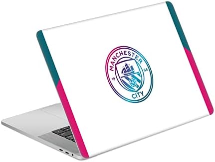 Projetos de capa principal licenciados oficialmente Manchester City Man City FC Away 2021/22 Badge Kit Vinil Stick Skin Decal
