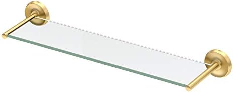 Gatco Designer II Glass Shelf, Chrome