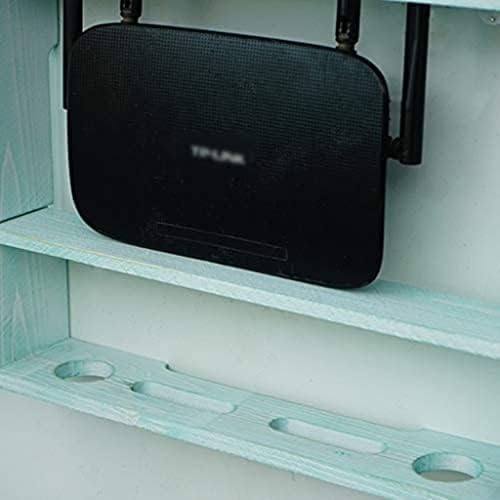 Caixa de armazenamento do roteador, caixa de armazenamento de roteador de caixa Wi-Fi Setra de suporte de roteador