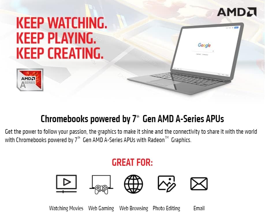 Acer Chromebook Spin 311 2-em 1 Laptop conversível | 11,6 Crega sensível ao toque HD | AMD A6-9220C Processador de núcleo dual | 4GB DDR4 RAM | 32 GB EMMC | USB-C | Wi-FI 5 | BT | Webcam | Chrome OS |
