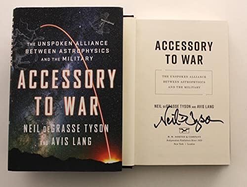 Neil DeGrasse Tyson assinou acessório de autógrafo ao livro de guerra B - astrofísico de renome mundial, diretor de Hayden Planetarium,