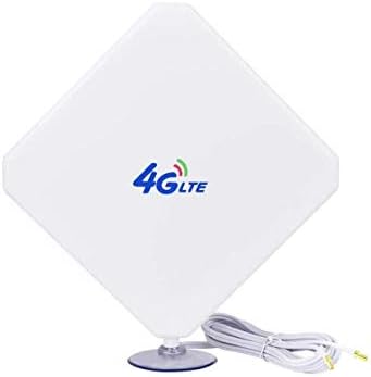 Antena 4G Antena TS9 LTE ​​Antena de rede de longo alcance de longo alcance com copo de sucção e cabo de extensão de 10 pés para 4G WiFi Router Mobile Hotspot de sinal de sinal externo TS9 Conector masculino