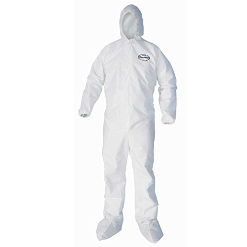 Kleenguard* A40 Liquid & Particle Protection CoverAlls, White, 5x-Large