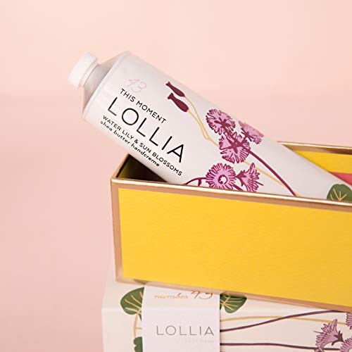 Lollia neste momento Handcreme | Loção de mão cobiçada e hidratante e hidratante | Absorção leve e rápida | Os melhores