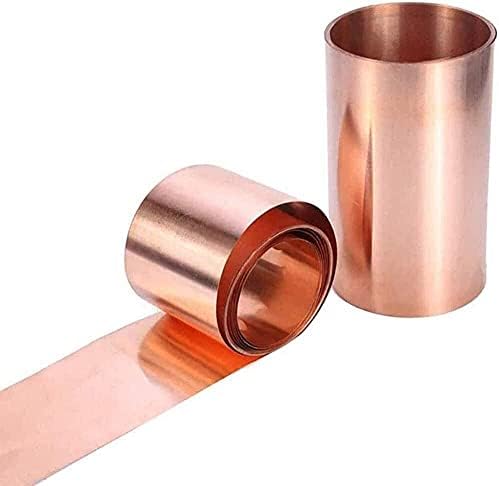 Placa de latão Folha de folha de cobre pura 99,9% de cobre puro Cu Metal Placa de papel alumínio T2 Rolo de alumínio