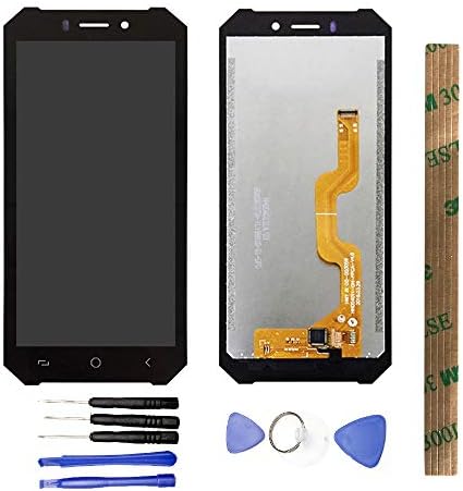 Jaytong LCD Display e substituição Touch Screen Digitizer Conjunto com ferramentas gratuitas para ULE-Fone Armour x Black