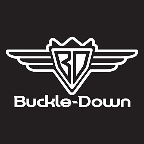 Buckle-Down Cola Breakaway Free abraços brancos de 6 a 9 polegadas 0,5 polegadas de largura