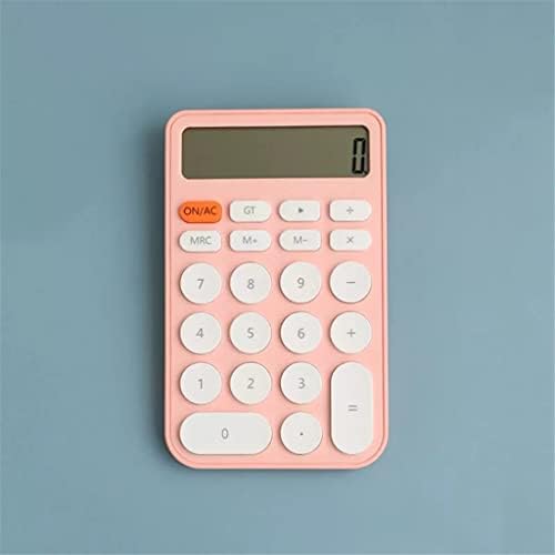 Calculadora de manutenção de colorido de colorido de jfgjl calculante de aprendizagem de aprendizado de aluno Contabilidade Mini portátil Feminino (cor: preto, tamanho