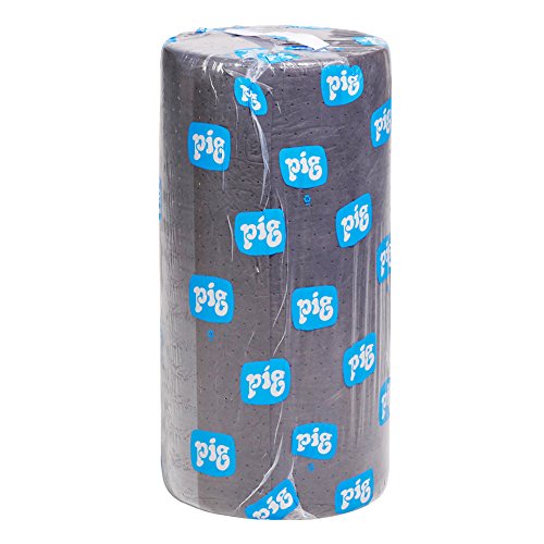 Novo rolo de tapete absorvente de porco - 30 x 300 'Rolo leve de tapete - absorve até 40,2 galões por rolo - MAT225