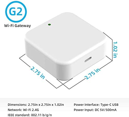 Gateway para MIUUDO Lock, controlar remotamente a trava de porta de impressão digital inteligente com o aplicativo TT