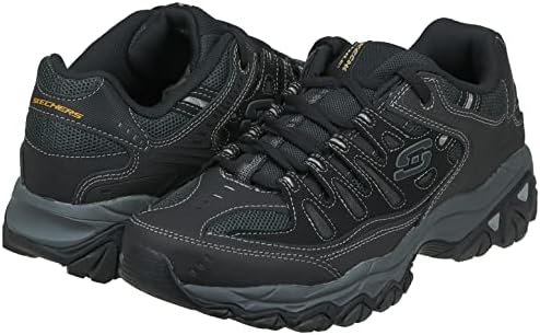 Skechers Men's Afterburn Memory-Foam Lace-up Sneaker