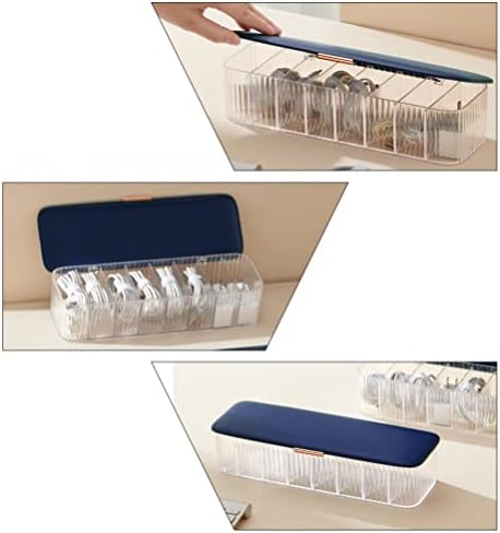 Caixa de cabo de compartimento animado Organizador de cabos de plástico Organizador do carregador Caso de armazenamento