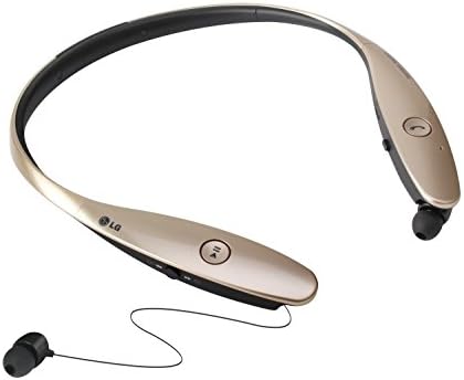 LG Electronics Tone Infinim HBS-900 Bluetooth Wireless Headset estéreo- embalagem de varejo- ouro