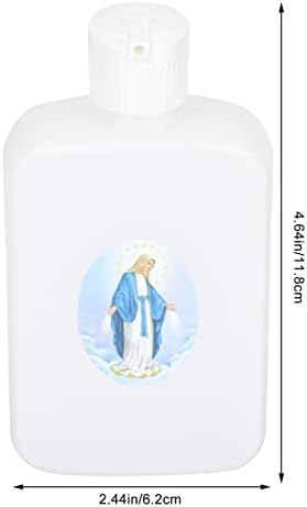 Veemoon Benta garrafa de água Virgem religiosa Maria Páscoa Páscoa Pasta Católica Católica Cristã Benta garrafa de água Os suprimentos