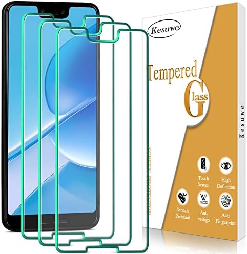 Kesuwe [3-Pack] Protetor de tela para o Google Tempered Glass, 9H Drafidade, Bolhas Livre, Anti Scratch, Case Friendly