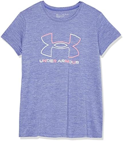 Under Armour Girls 'Tech Big Logo Twist Twist Short Sleeve T-Shirt