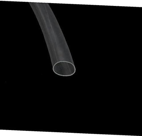 O novo LON0167 15m de comprimento apresentou 5mm Inteth DIA. Eficácia confiável de poliolefina encolher o encaixe de tubo de fios de cabo transparente transparente