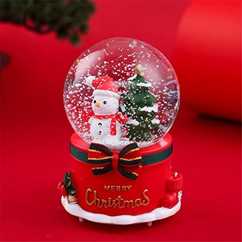 Seasd Creative Christmas Crystal Ball Music Box Children Student Girl Annist aniversário Presente Papai Noel