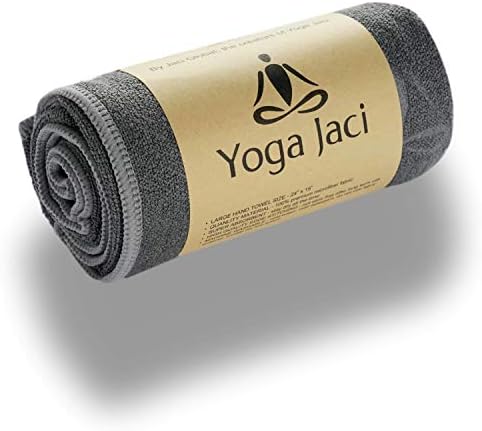 Toalha Yoga Jaci Yoga - Non Slip - Sweat Absorvent - Microfiber Soft Towels - Para ioga quente, pilates, tapete, treino, academia, viagem
