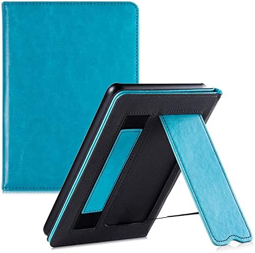 Para capa de tablet Kindle Paperwhite, fique com despertar/sono automático, capa de correia manual, para o Kindle Paperwhite 4th Edition