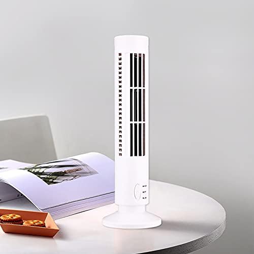 Symoid USB Tower Fan Mini Tower Air Conditioner Small Fan Desktop Office Desktop Tower Fan
