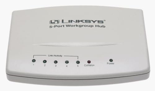 Cisco-Linksys EW5HUB Ethernet 5 portas Hub
