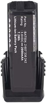 Synergy Digital Power Tool Battery, compatível com a ferramenta elétrica Bosch GSR MX2DRIVE, Ultra High Capacity, Substituição