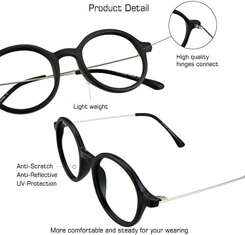Óculos de bloqueio de luz azul para mulheres/homens, anti -falhas, leitura de computador, óculos de TV, moldura oval elegante,