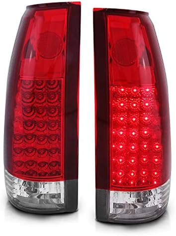 ANZO USA 311004 Chevrolet Red/Clear LED LID LIDA MONTAGEM -