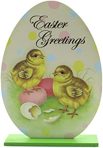 Perto da placa da placa de placa garota ornamento ovos de páscoa coelho de mesa decoração de casa estátua para jardim