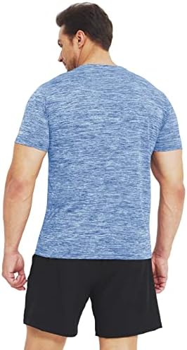 MagComsen Men's Workout T-shirts Camise