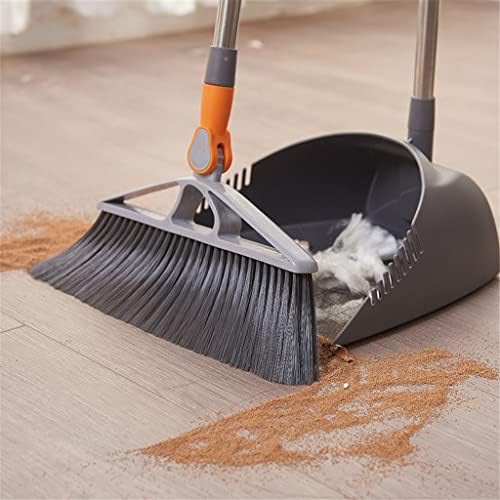 Wodmb Magic Broom e Dustpan Conjunto para limpeza doméstica dobrável pó de pó pincel house house lixo coletor de coleta de borracha