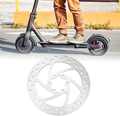 Disco de freio elétrico da scooter, aço inoxidável 6 parafusos de 160 mm de rio de freio de disco anti -deformação