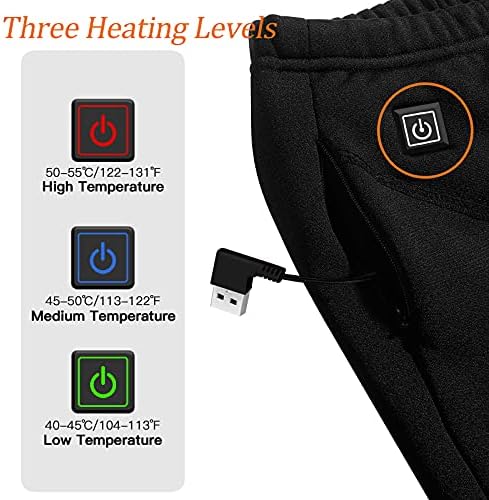 Calças aquecidas para mulheres recarregam calças de motocicleta aquecidas em calças de turismo aquecidas para esportes