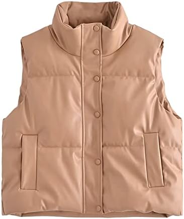 2022 Produto de outono Lazer feminino Faux Leather Cotton Cascens Womens Winter Coats