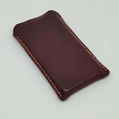 Caixa de bolsa coldre de couro colderical para Samsung Galaxy M40, capa de telefone de couro genuíno artesanal, capa