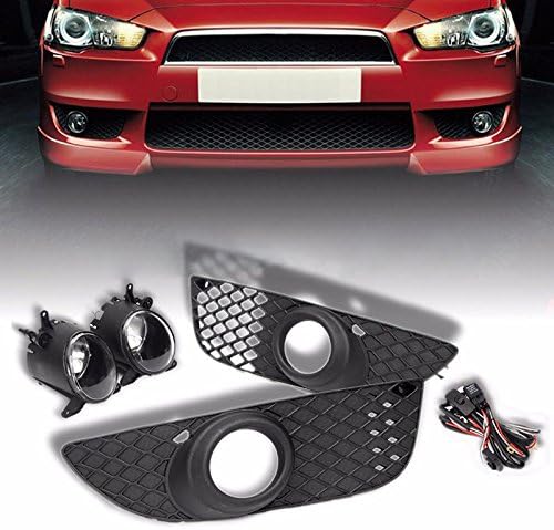 Substituição de tecnologia automática para Mitsubishi Lancer 2008 Montagem de fiação da lâmpada de pára-choques de neblina frontal de carro