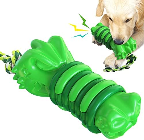 Um brinquedo para cães de estimação que combina trituração de dentes, ruídos divertidos e estranhos, treinamento