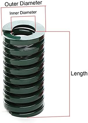 As molas de compressão são adequadas para a maioria dos reparos i 1 molde verde mola de compressão estampagem dado de mola pesada