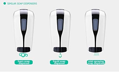 Dispensadores automáticos de desinfetante de sabão de mão1000ml Máquina desinfetante de spray de alcoólatra não contact montada