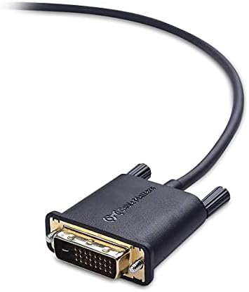 Cable Matters USB C a DVI Adaptador em Black - Thunderbolt 3 Porta compatível com MacBook Pro, Dell XPS 13, 15, HP