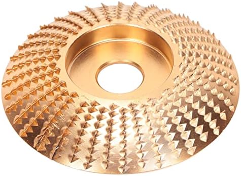 Roda de moagem de aço de alto carbono, serra disco de limpeza rápida desgaste resistente a ouro curvado Golagem de madeira